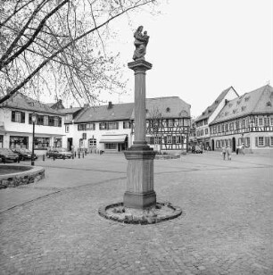 Mariensäule; Geisenheim, Bischof-Blum-Platz