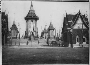 Bangkok Königspalast : Bangkok. Der Königspalast, Tempel, 1910/1911
