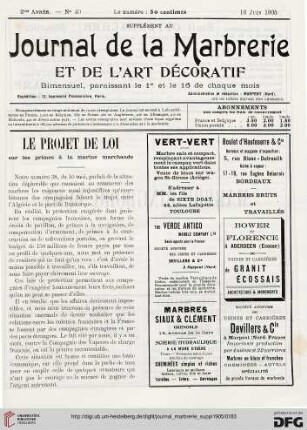 No. 40 (16 Juin 1905)