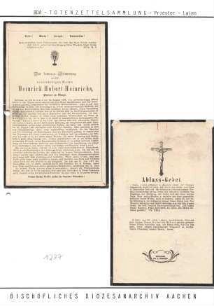 Heinrichs, Heinrich Hubert