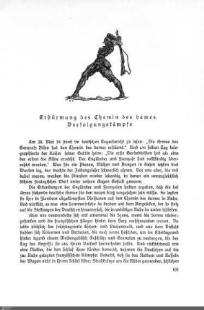 Erstürmung des Chemin des dames. Verfolgungskämpfe