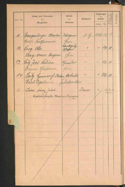 Standesamtsbuch der Stadt Aschaffenburg: Register Eheschließungen 1927 - 1929