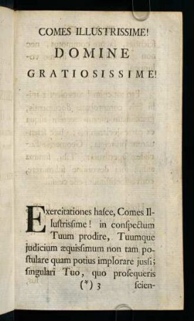 3r-4v, Comes Illustrissime! Domine Gratiosissime!
