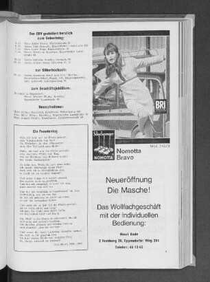 zur Silberhochzeit: