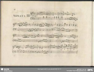 Sonata 3, A-Dur