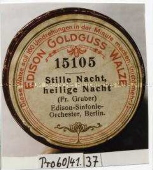 Edison-Goldguss-Walze 15105
