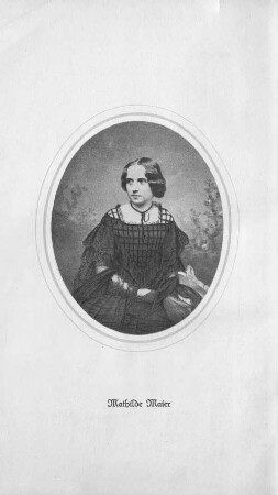Richard Wagner an Mathilde Maier : (1862 - 1878)