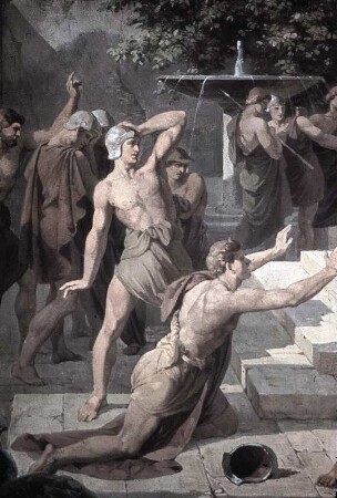 Verwandlung der Gefährten durch Circe