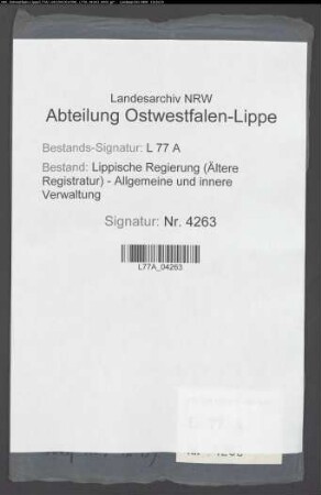 Teilung des Bentorfer Holzes (Amt Varenholz)