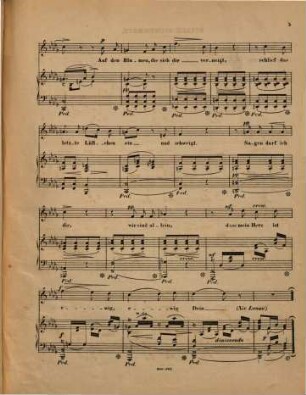 Sechs Gesänge : für 1 Singstimme mit Begl. d. Pianoforte ; op. 10. 2, Stille Sicherheit : Horch, wie still
