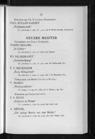 Neuere Meister