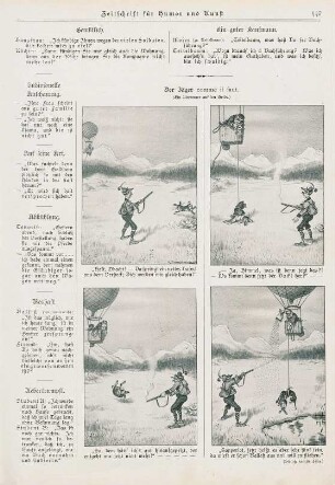 Der Jäger comme il faut (Ein Abenteuer auf der Heide)
