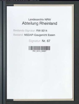 Stattgabe der Beschwerde des Pg. Franz TOFFEL, geb. 7.2.1911, Arbeiter in Essen, gegen den Ausschluß wegen Interessenlosigkeit (Beitragsrückstände)