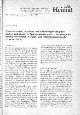 Nr. 6. 86. Jahrgang. Neumünster, Mai 1979.