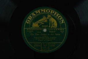 Die Ehre Gottes in der Natur / (Beethoven)