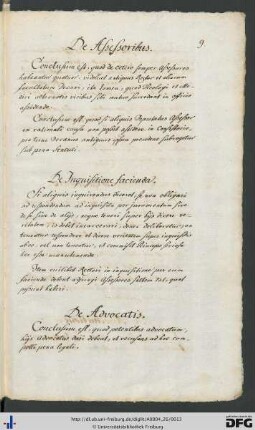 [S. 9] De assessoribus