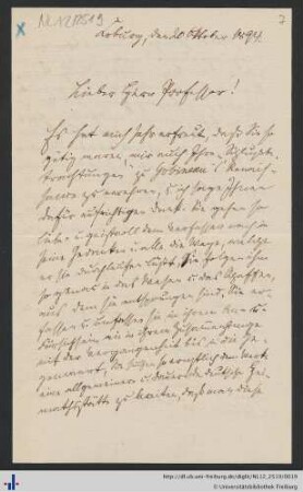 Brief, 20.10.1894
