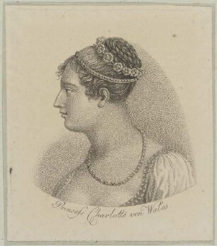 Bildnis der Princess Charlotte von Wales