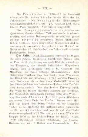 Die Rhön.