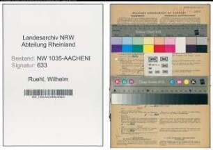 Entnazifizierung Wilhelm Ruehl , geb. 06.04.1906 (Steiger)