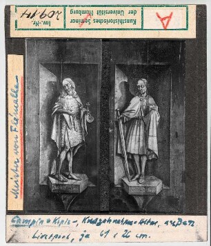 Meister von Flémalle (Robert Campin), Kopie, Kreuzabnahme-Altar. Liverpool