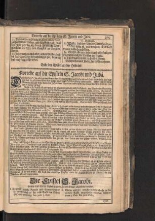 Vorrede auf die Episteln S. Jacobi und Judä.