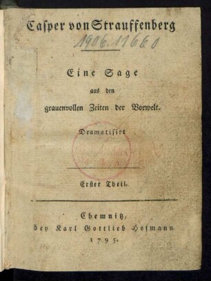 Th. 1: Casper von Strauffenberg