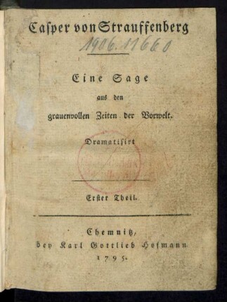 Th. 1: Casper von Strauffenberg