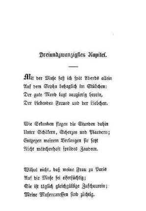 Dreiundzwanzigstes Kapitel