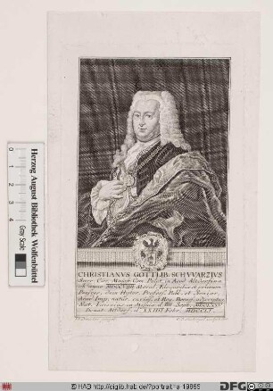 Bildnis Christian Gottlieb Schwarz