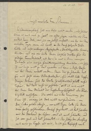Brief an Clara Schumann : 12.06.1869