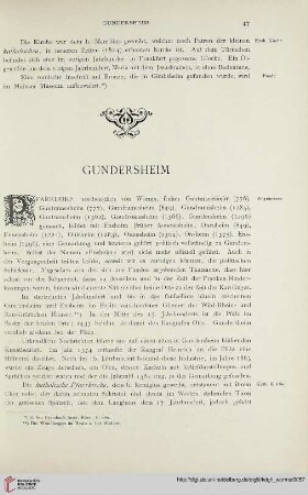 ⟦Gundersheim⟧