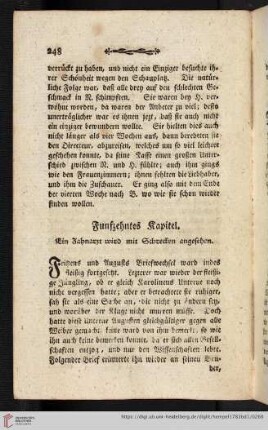 Funfzehntes Kapitel