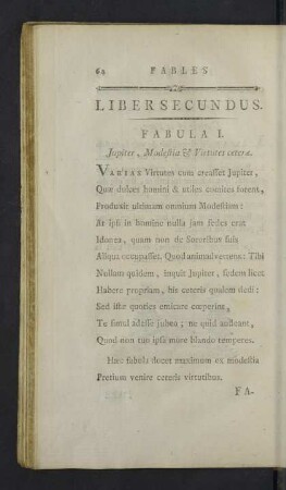 Liber secundus.