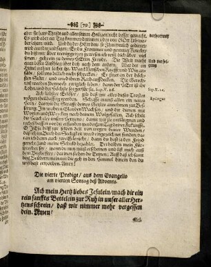 79-98, Die vierte Predigt