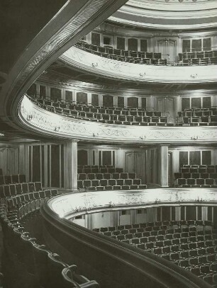 Staatsoper Unter den Linden, Inneres, Zuschauerraum