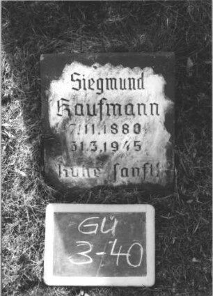 Grabstein GU/3/40