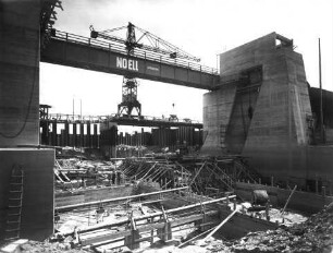 Wehrbaustelle Randersacker/Main