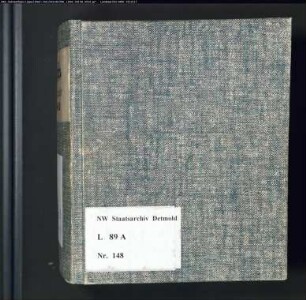 Gogerichtsregister Stadt Horn 1600, 1612-1618, 1620/1621, 1623/1624, 1633-1660