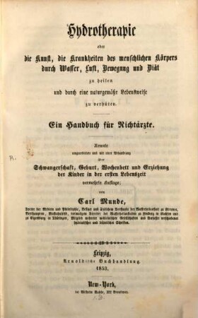 Hydrotherapie