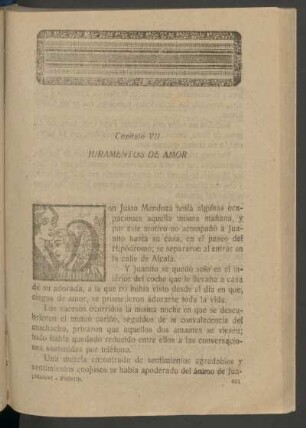 Capítulo VII - Juramentos de amor