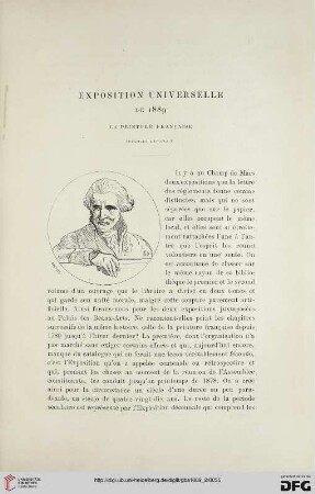 3. Pér. 2.1889: La peinture française, 1 : Exposition Universelle de 1889