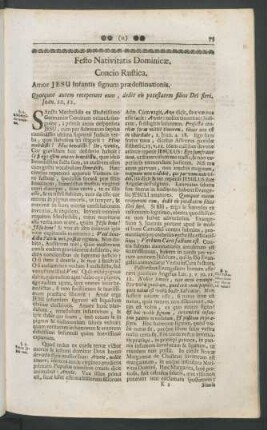 Festo Nativitatis Dominicae