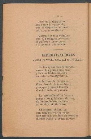 Improvisaciones para cantar con la guitarra