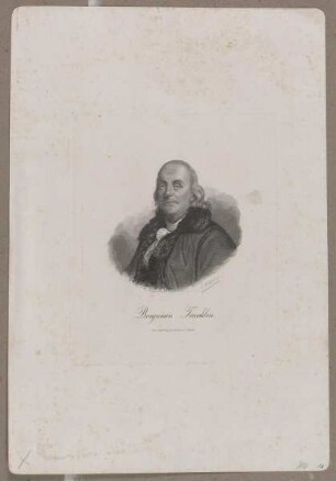 Bildnis des Benjamin Franklin