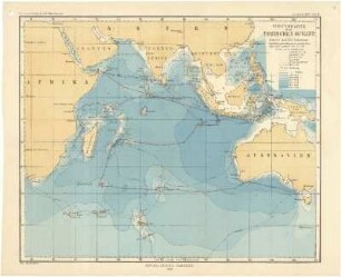 [139]: Meerestiefenkarten des Indischen Ozeans und Arabischen Meeres