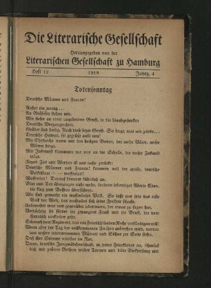 Totensonntag