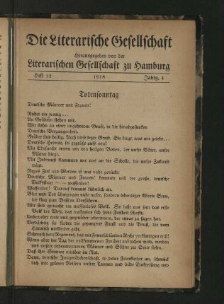 Totensonntag