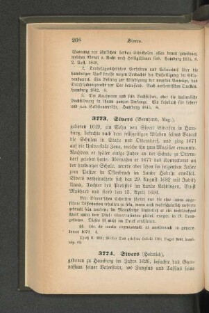3774. Sivers (Heinrich)