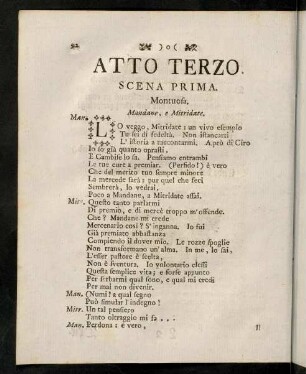 92-135, Atto Terzo. / Dritte Abhandlung.